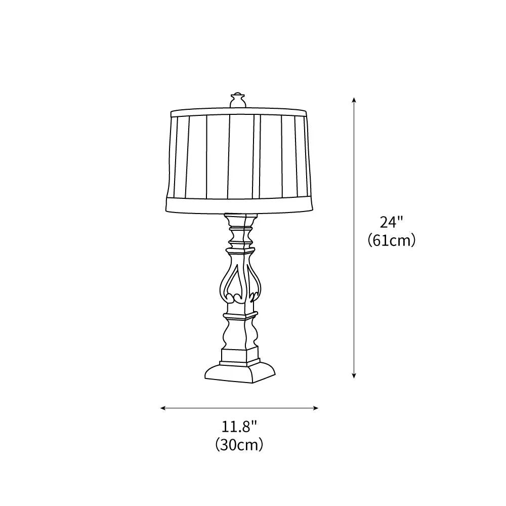 Canora Traditional Vintage Table Lamp