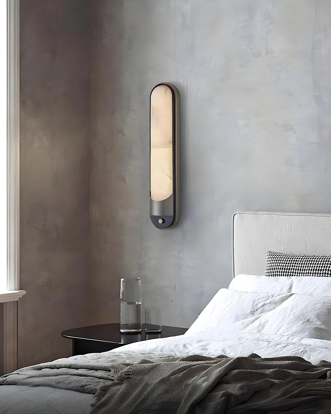 Capsule Alabaster Wall Light