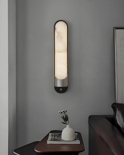 Capsule Alabaster Wall Light