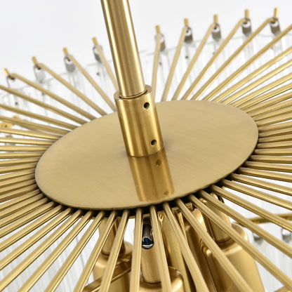 Cascada Spiral Clear Chandelier