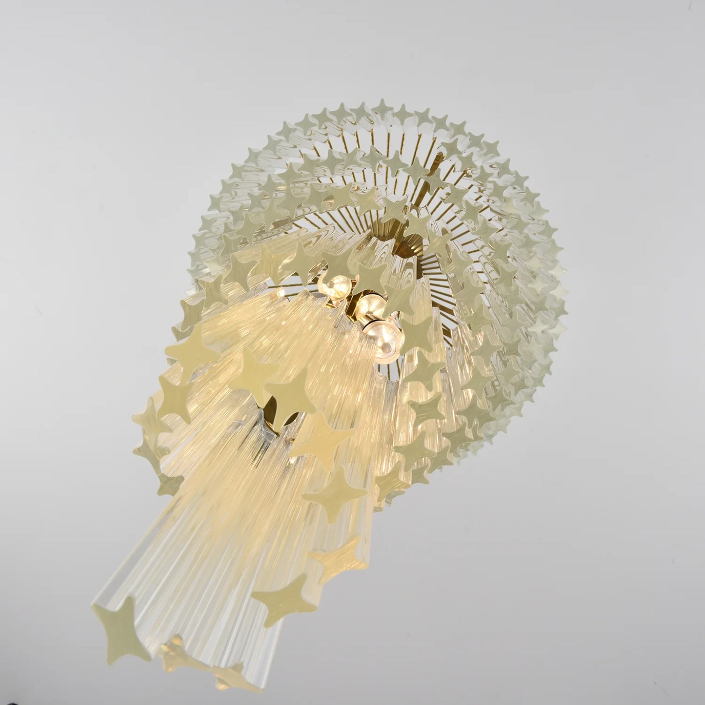 Cascada Spiral Clear Chandelier