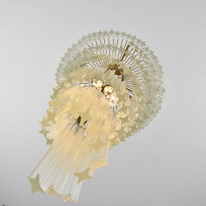 Cascada Spiral Clear Chandelier