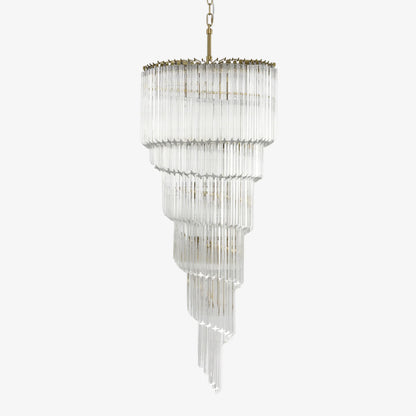 Cascada Spiral Clear Chandelier