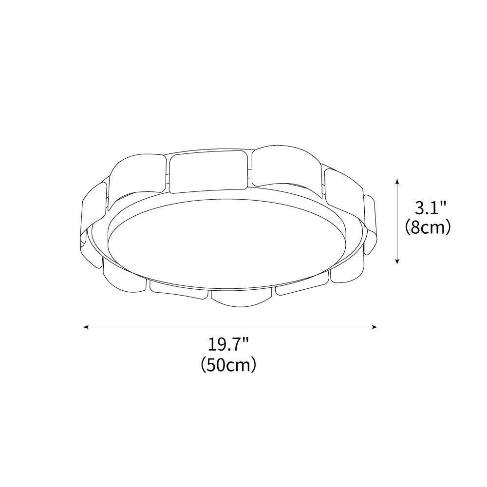 Cascadia Flare Ceiling Light