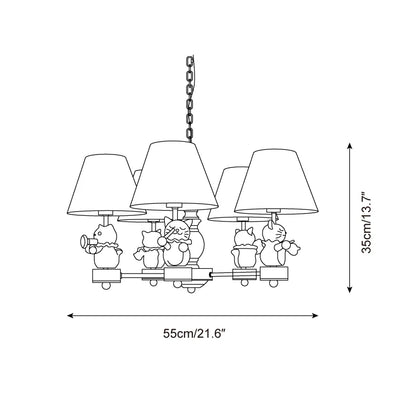Cat Symphony Chandelier