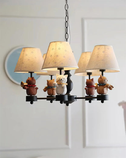 Cat Symphony Chandelier
