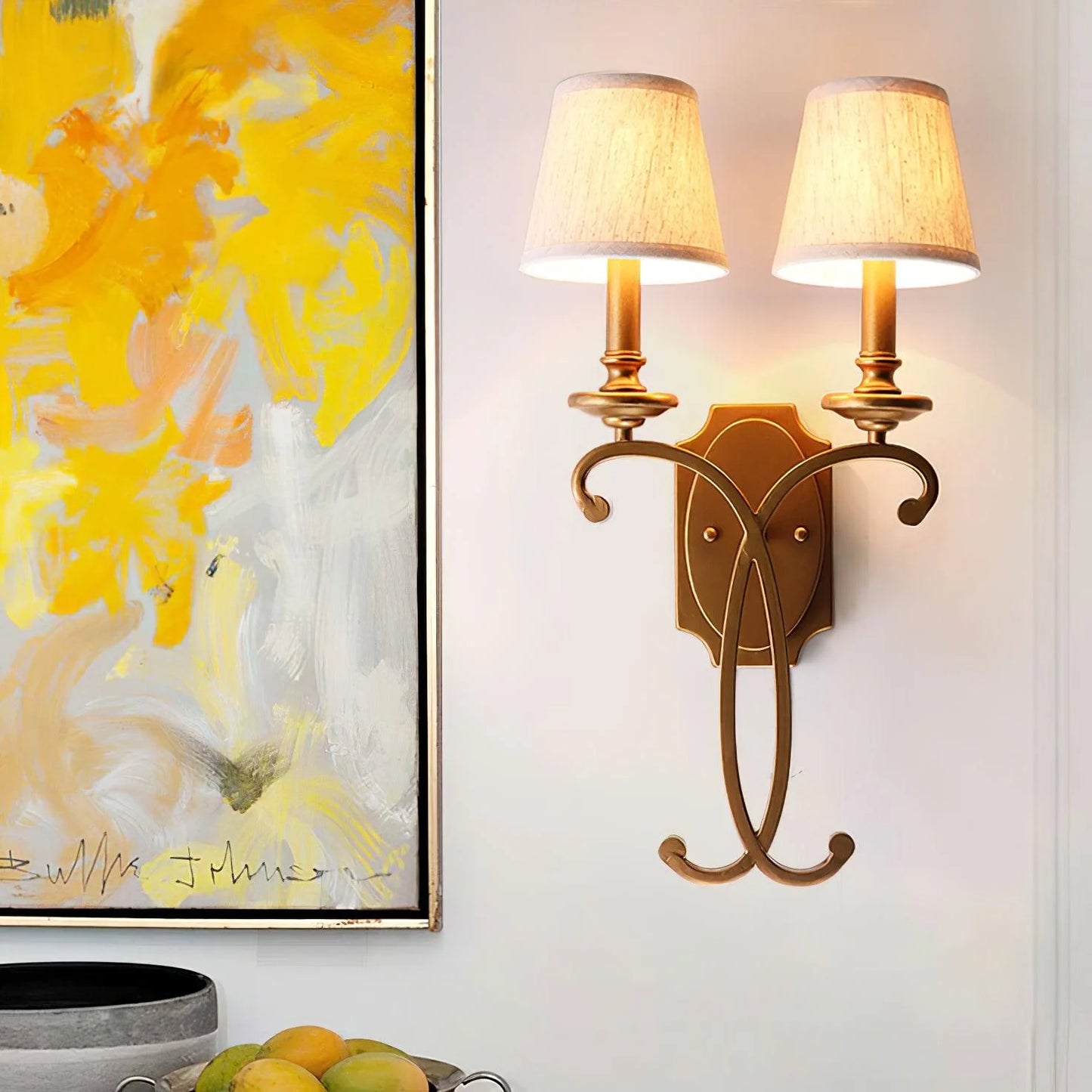 Coby Candle Wall Light