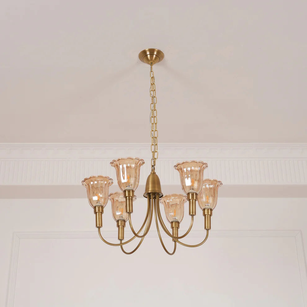 Columbia Brass Chandelier