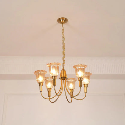 Columbia Brass Chandelier