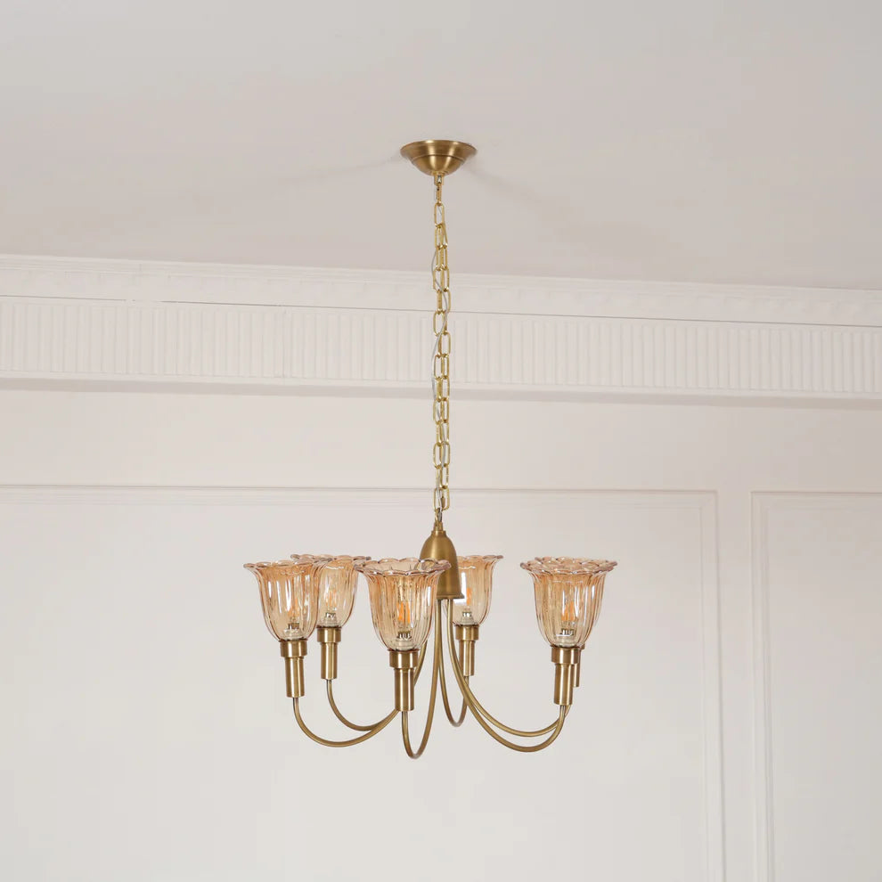 Columbia Brass Chandelier