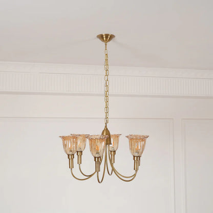 Columbia Brass Chandelier