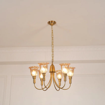 Columbia Brass Chandelier