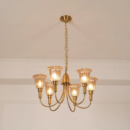Columbia Brass Chandelier