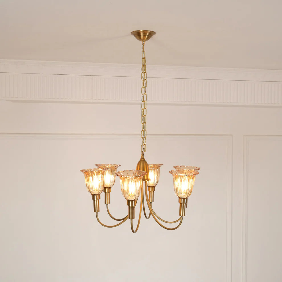 Columbia Brass Chandelier
