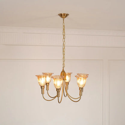 Columbia Brass Chandelier