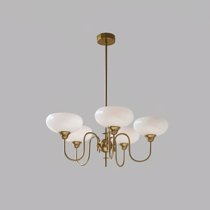 Creamy Persimmon Chandelier