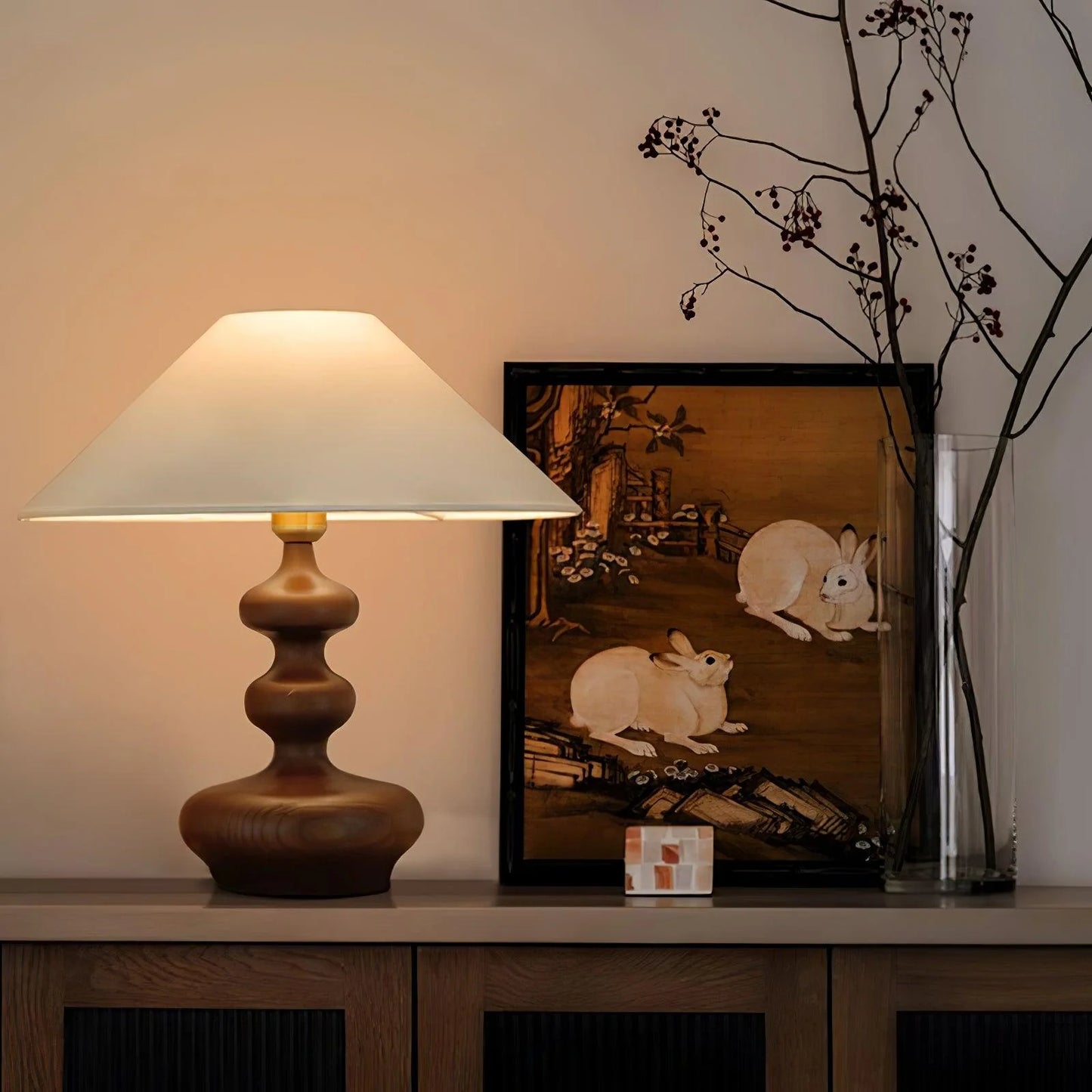 Gourd Table Lamp