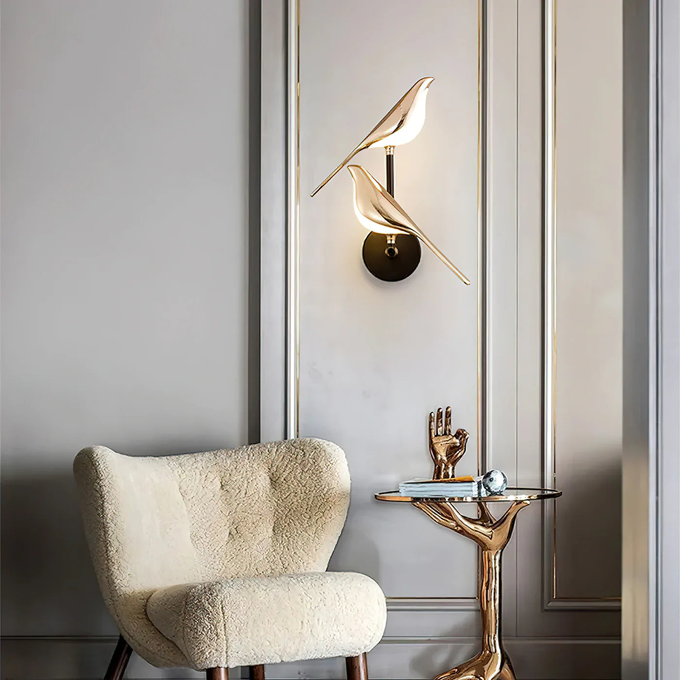 Creativity Bird Wall Lamp