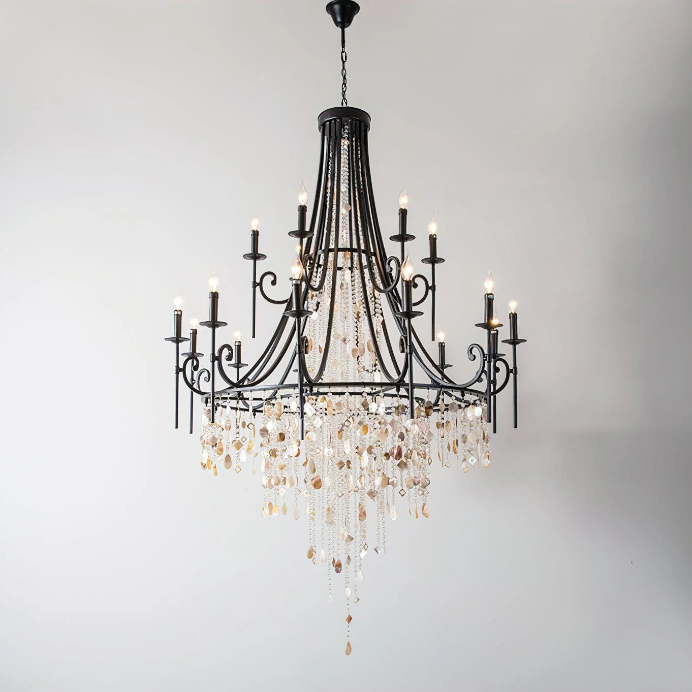 Crystal Cascade Chandelier