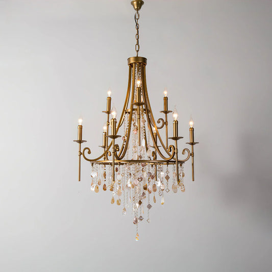 Crystal Cascade Chandelier