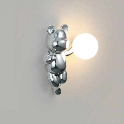 Cuddle Bear Wall Lamp