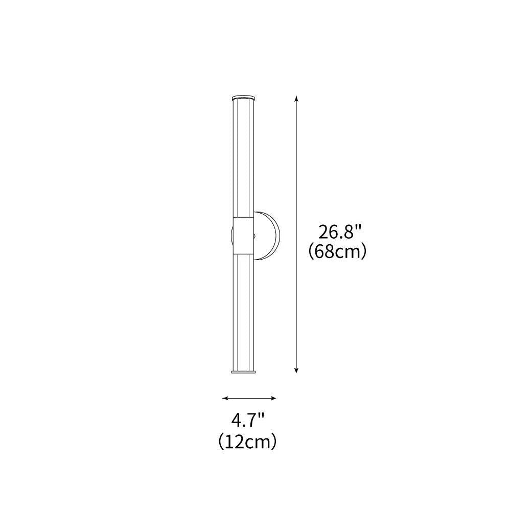 Cylinder Glow Wall Light