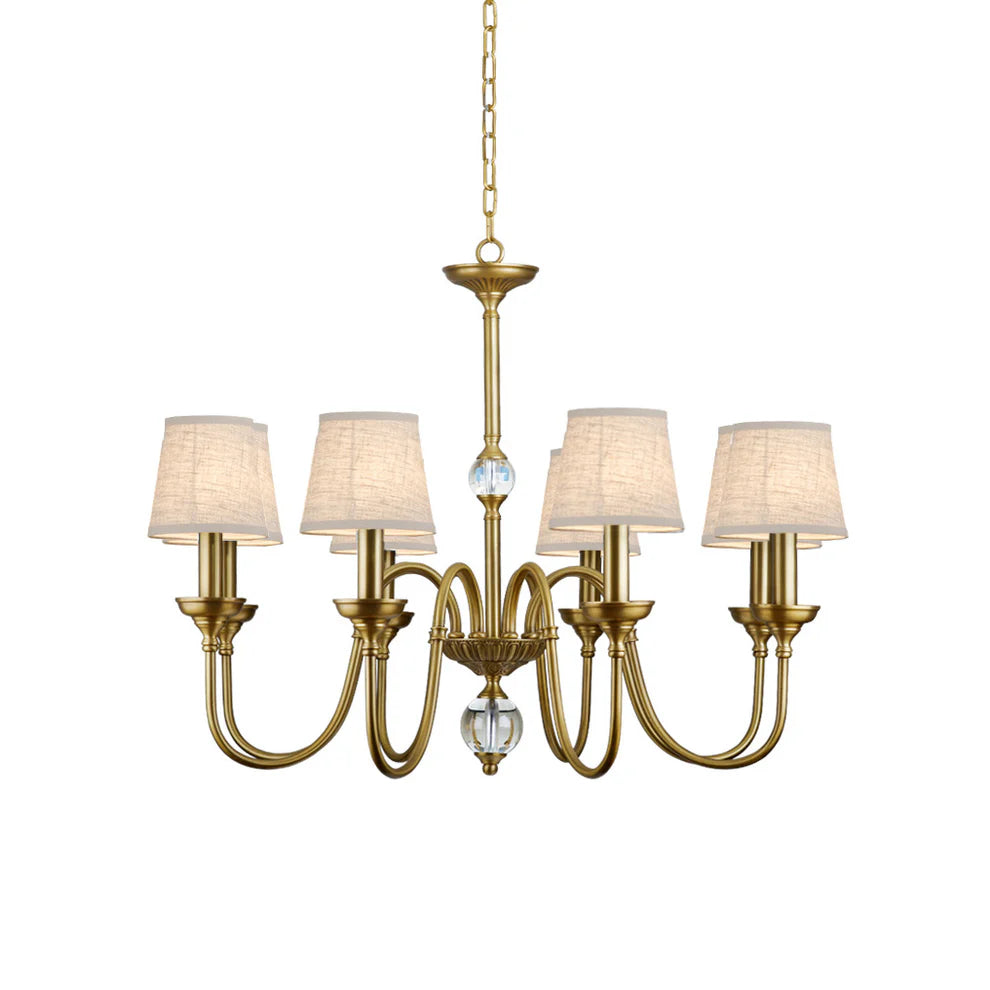 Diana Brass Chandelier