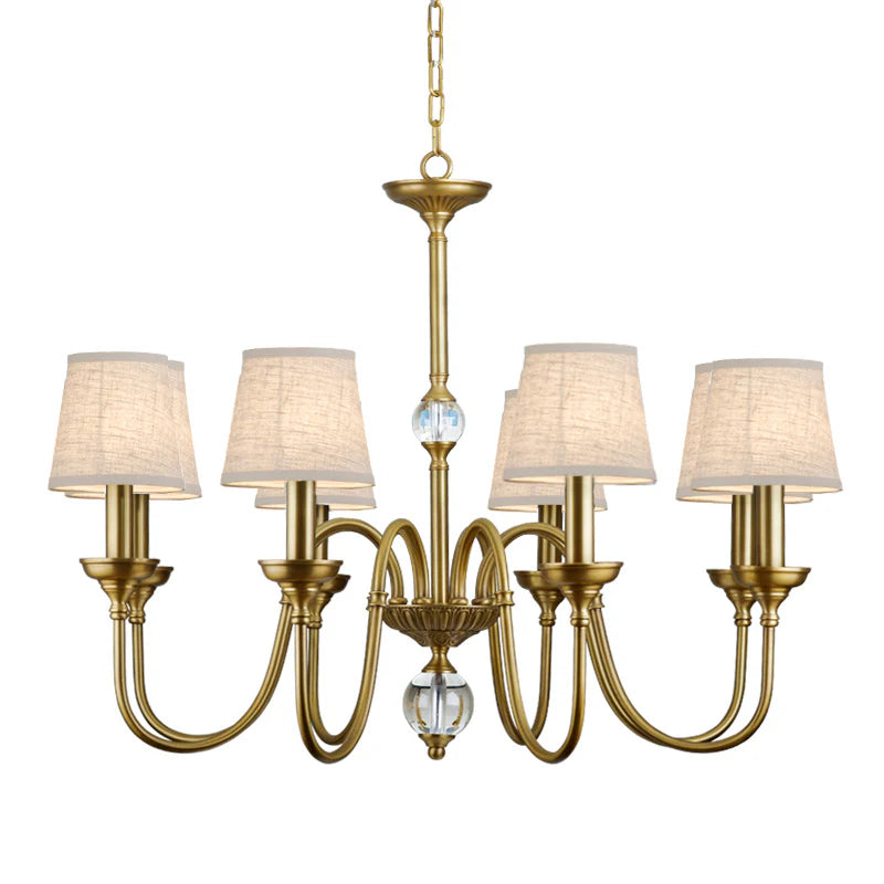 Diana Brass Chandelier