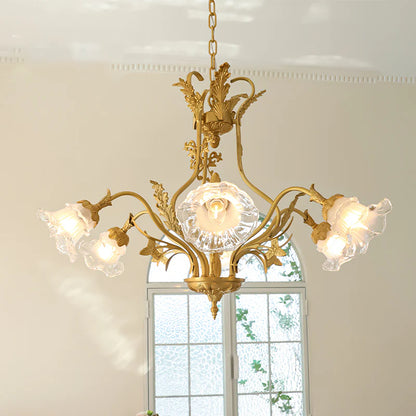 Dore Flower Chandelier