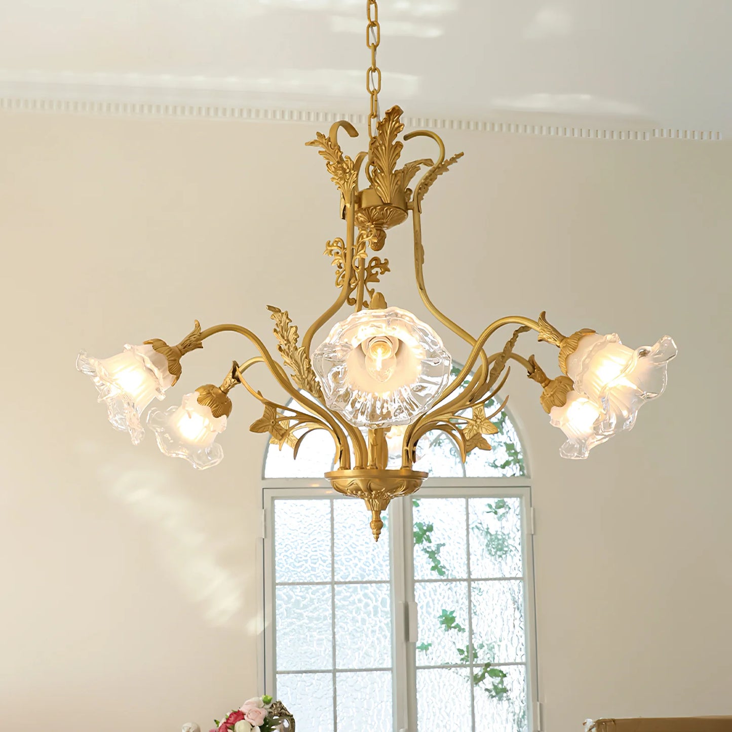 Dore Flower Chandelier