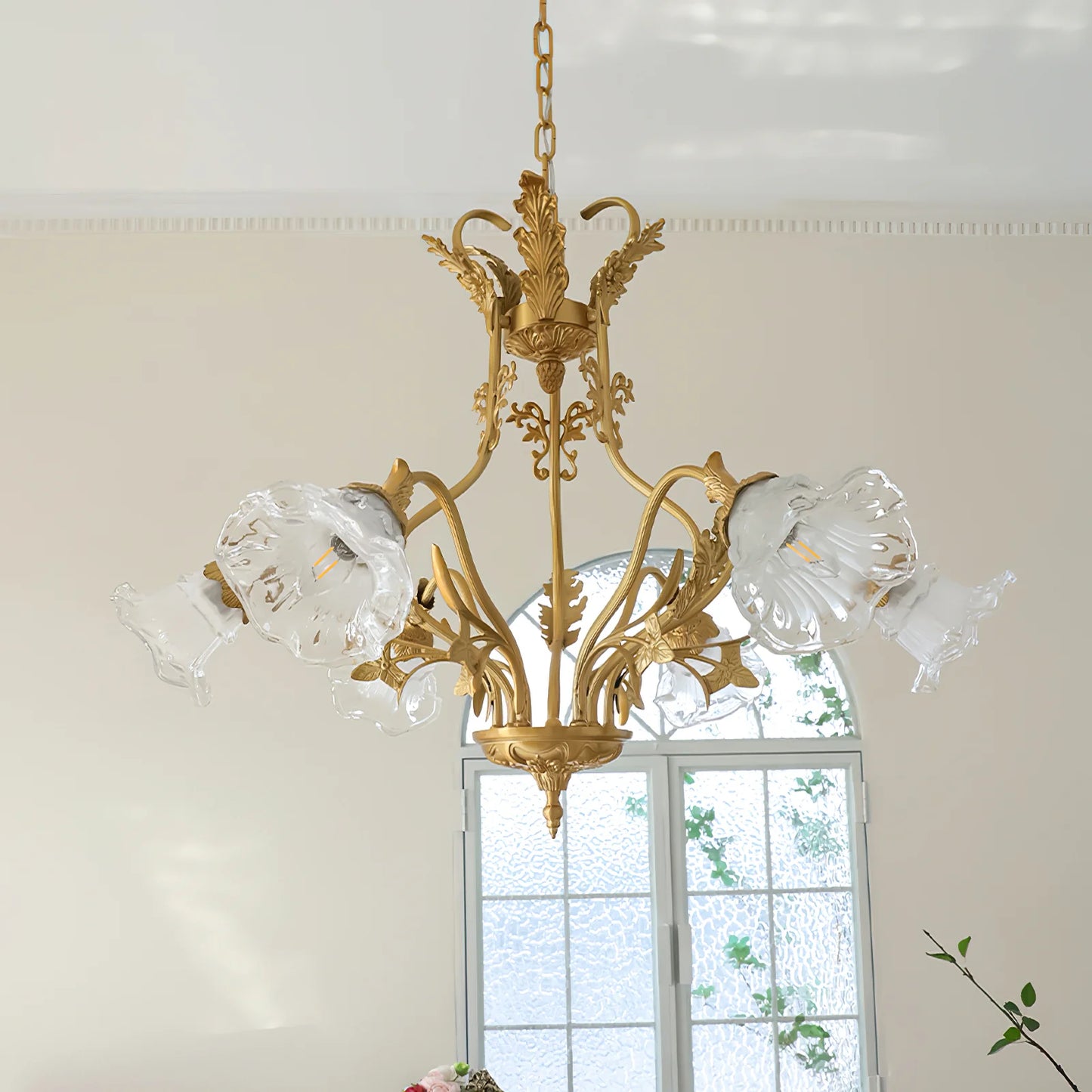 Dore Flower Chandelier