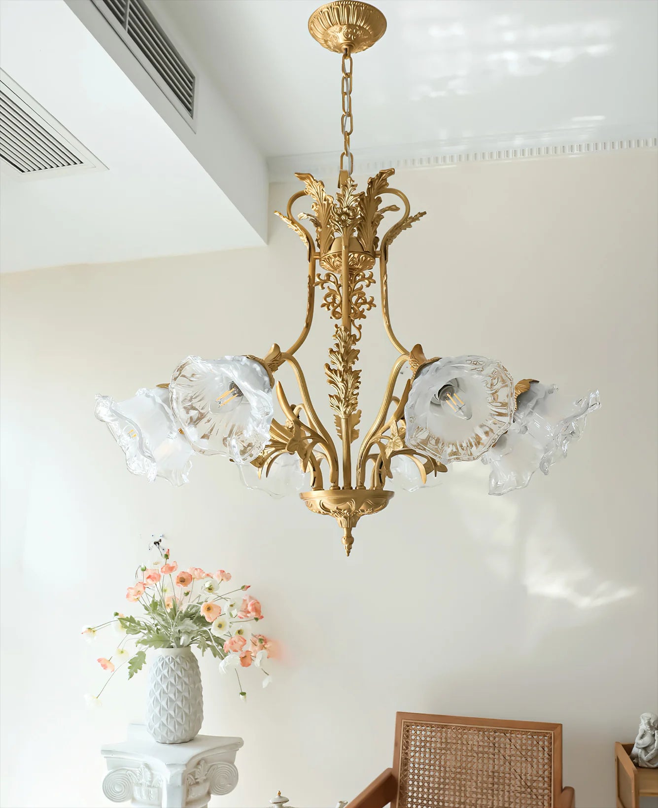 Dore Flower Chandelier
