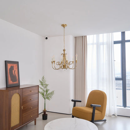 Double Twist Chandelier