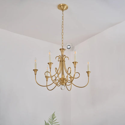 Double Twist Chandelier