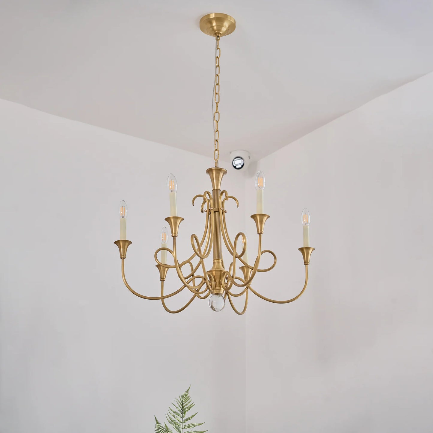 Double Twist Chandelier