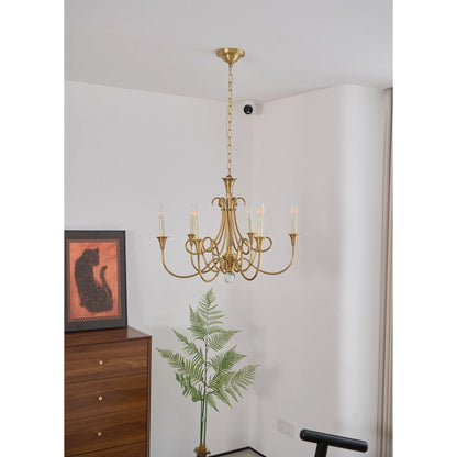 Double Twist Chandelier