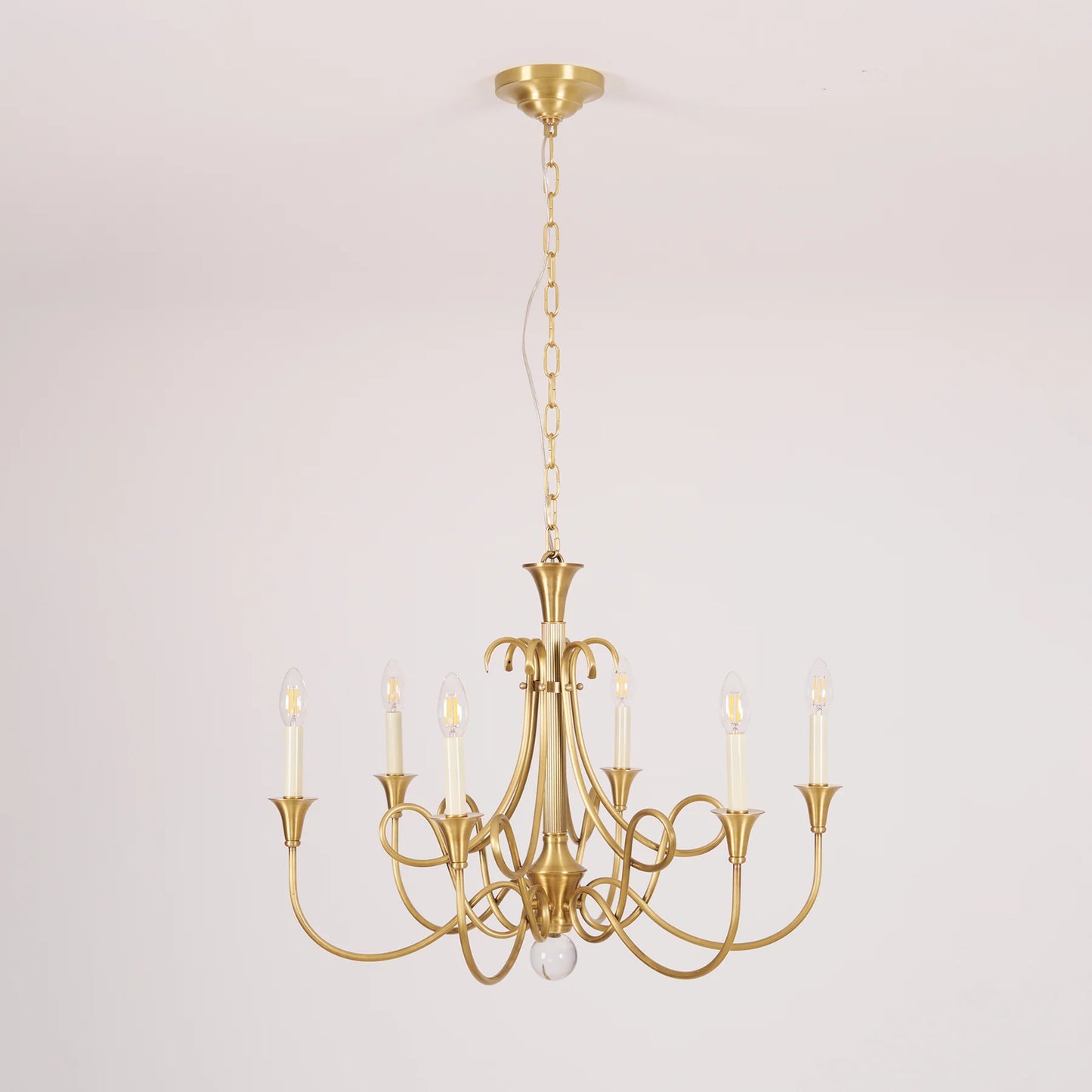 Double Twist Chandelier