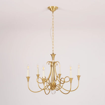 Double Twist Chandelier