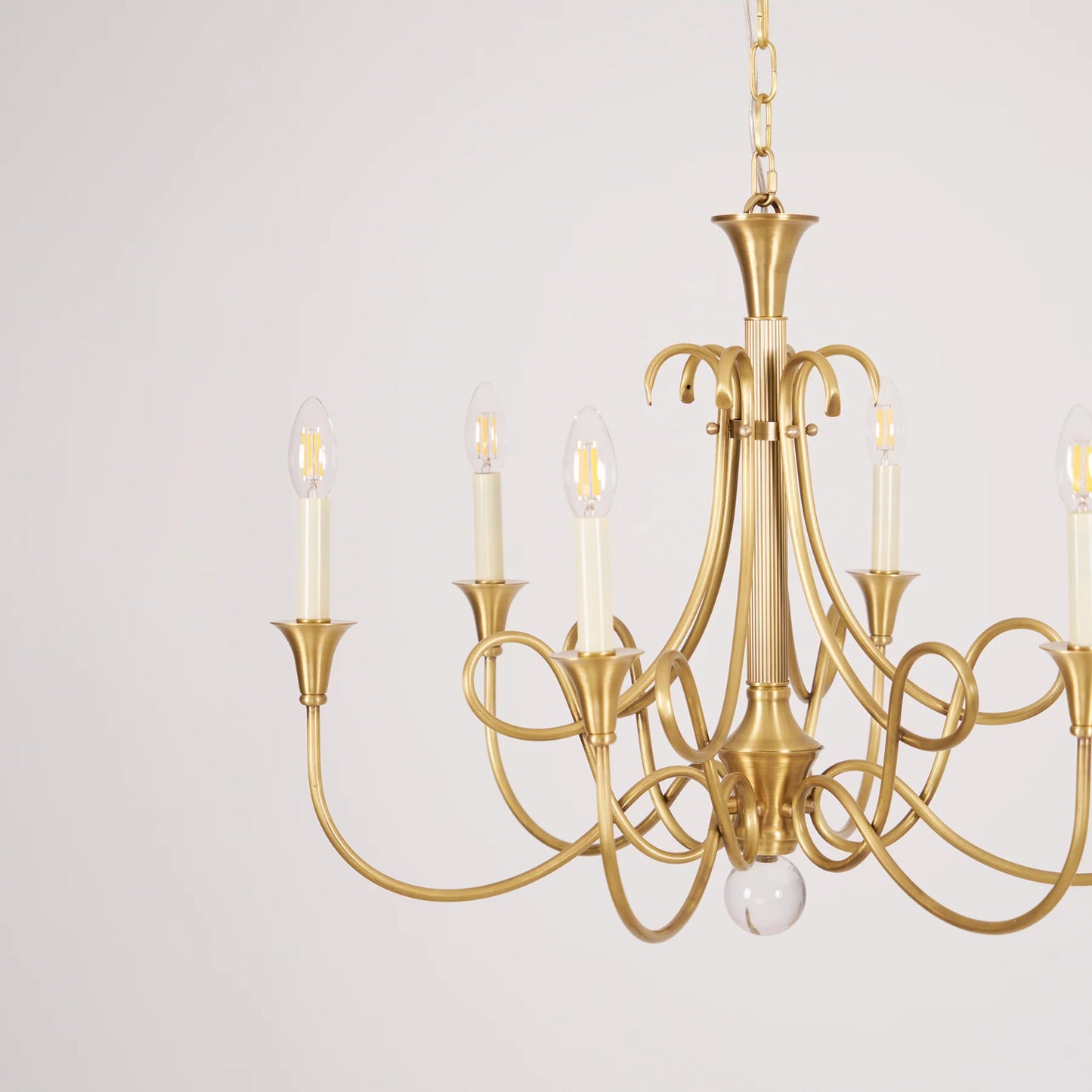 Double Twist Chandelier