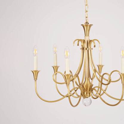 Double Twist Chandelier