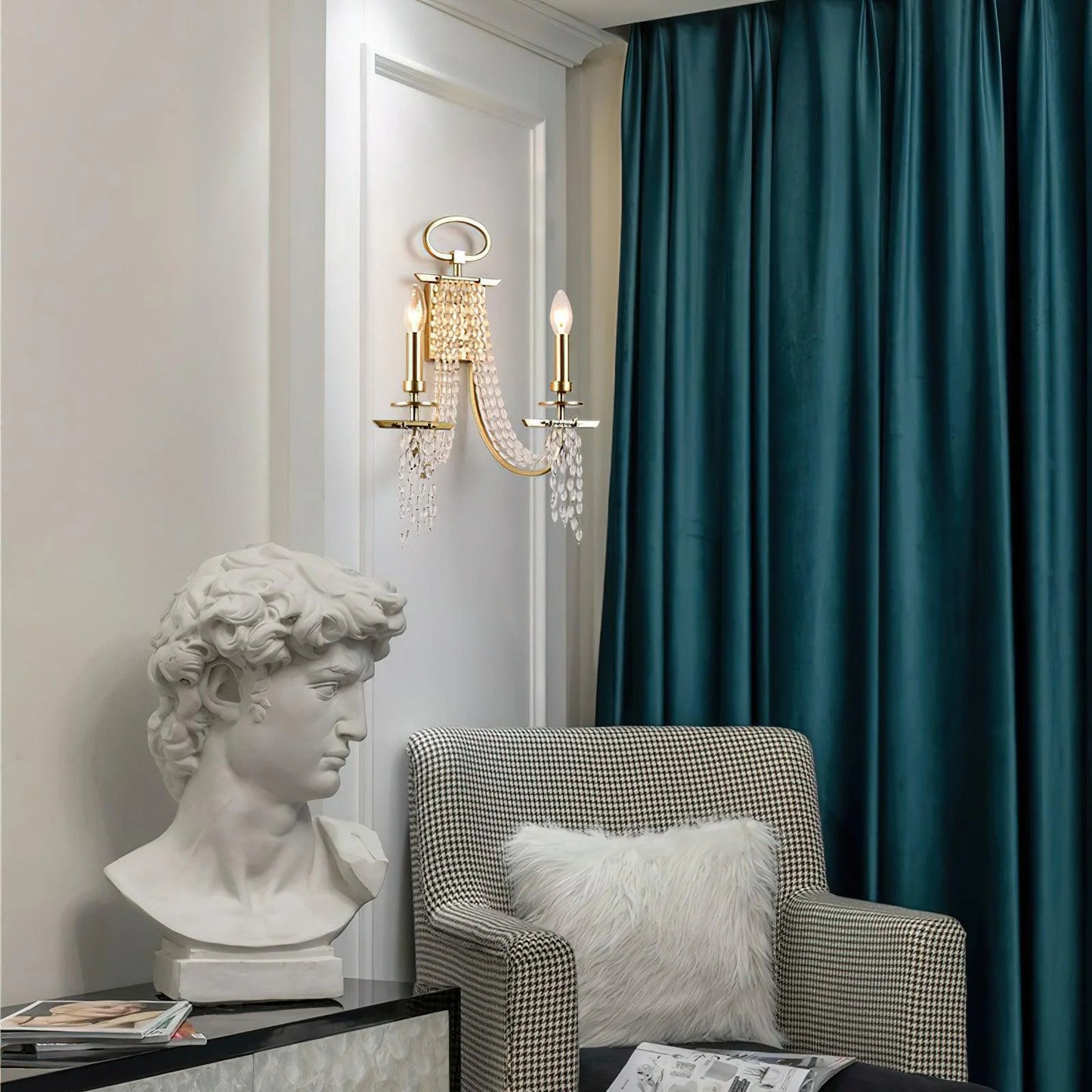 Droplet Cascade Wall Lamp