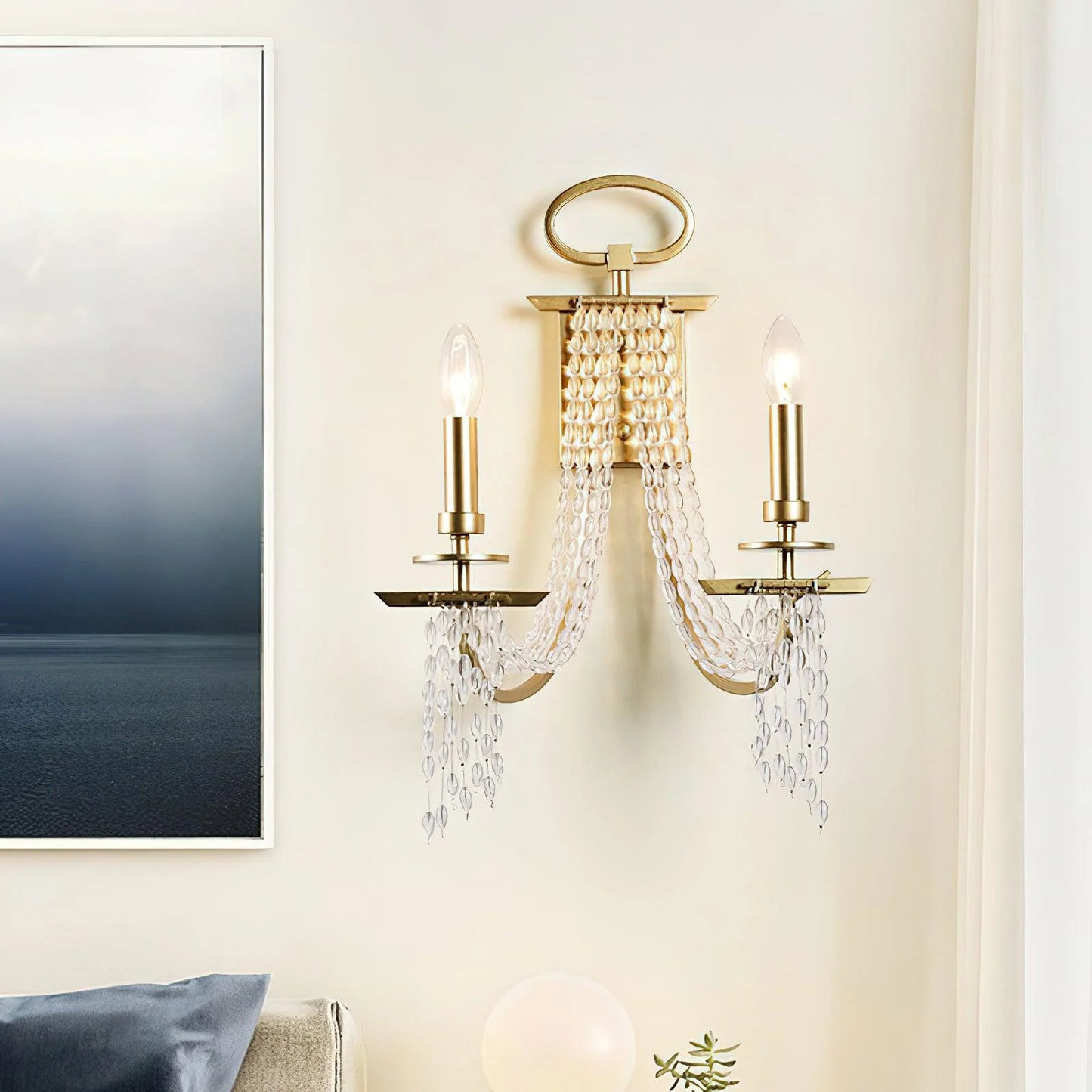 Droplet Cascade Wall Lamp
