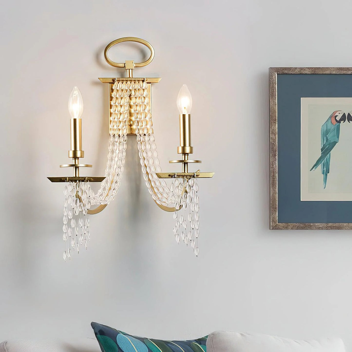 Droplet Cascade Wall Lamp