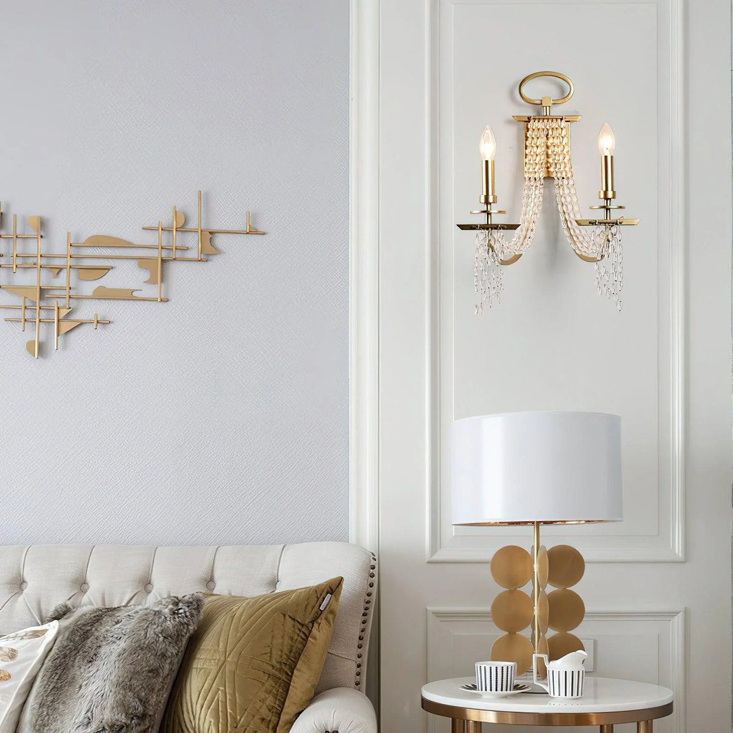 Droplet Cascade Wall Lamp