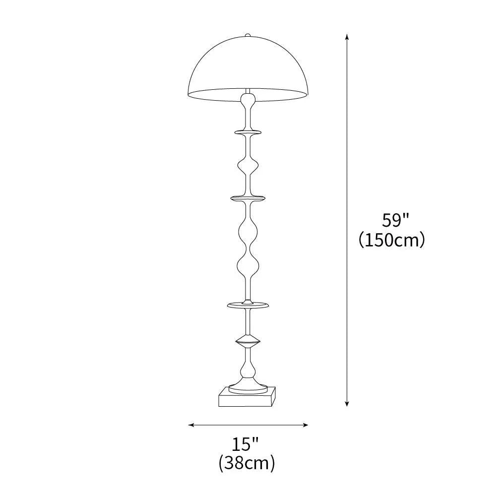 Eclipse Sculptural Floor Lamp