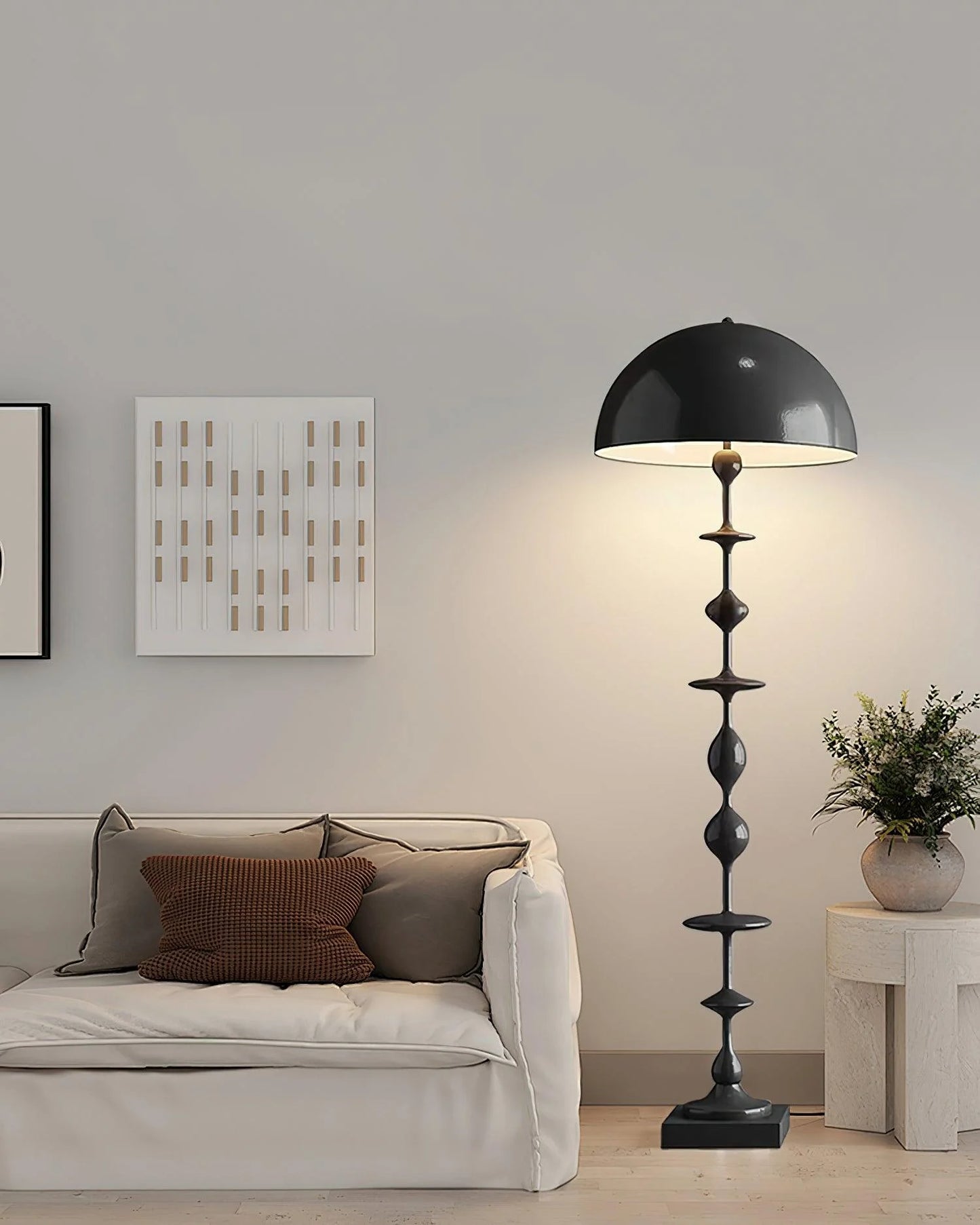 Eclipse Sculptural Floor Lamp