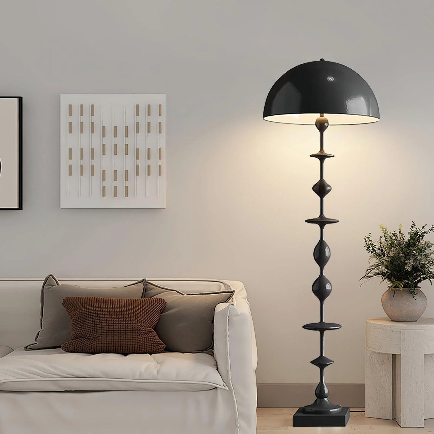 Eclipse Sculptural Floor Lamp
