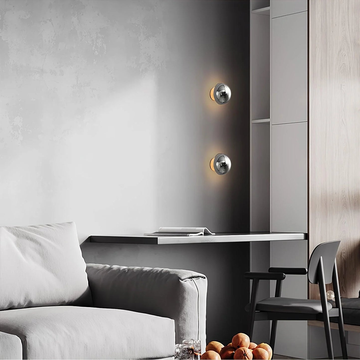 Aurum Sphere Wall Lamp
