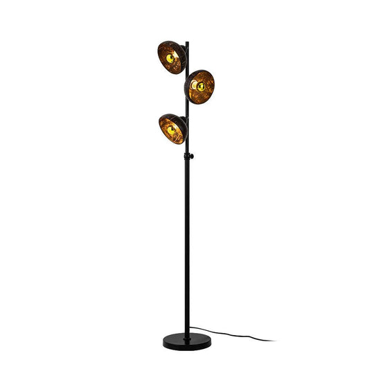 Eclipse Walnut Floor Lamp