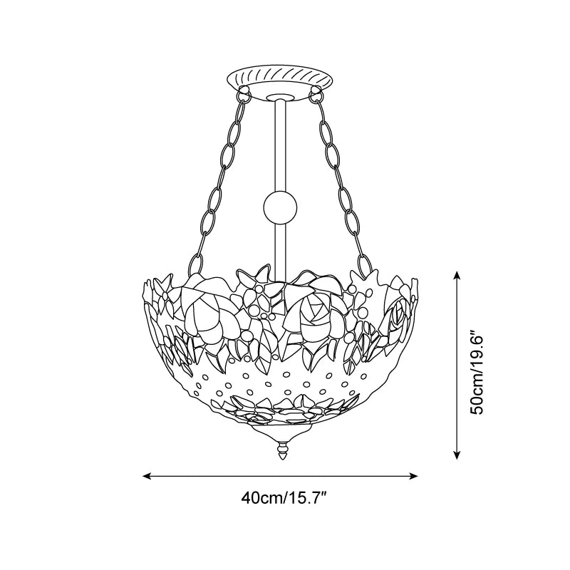 Elysian Rose Chandelier